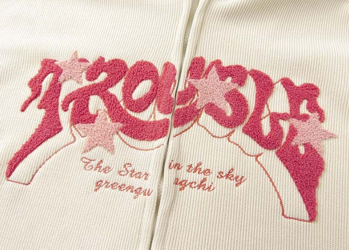 Rously Hoddie Weiß