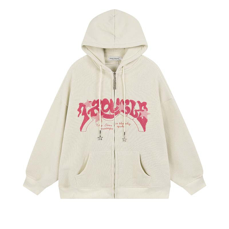 Rously Hoddie Weiß