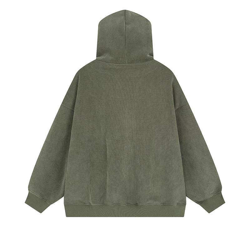 Rously Hoddie grün