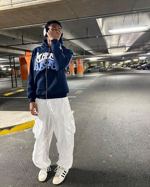 Blue Mave Zip Hoodie